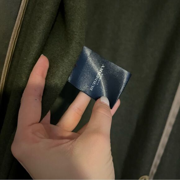 BURBERRY Nova Check Olive Green Trench Coat sz. XL | 48 - Picture 10 of 13